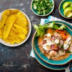 Ceviche with Plantain Chips